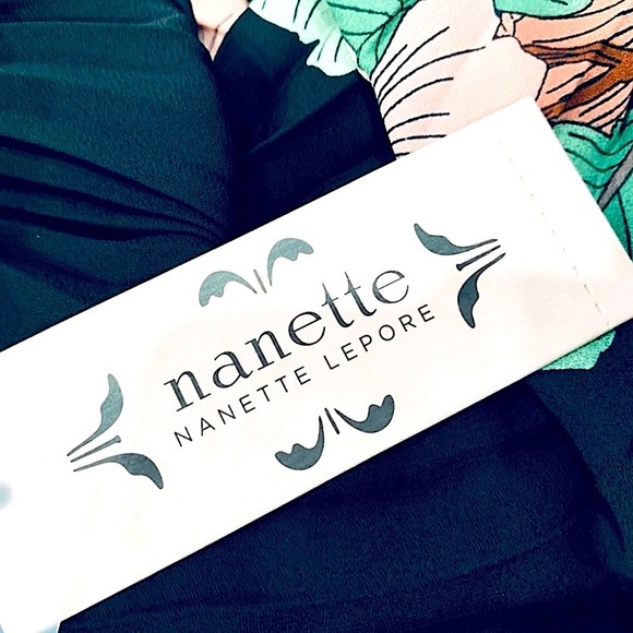 NWT Anthropologie Smocked Floral Sleeveless Midi Dress, Black Peach - Picture 11 of 16